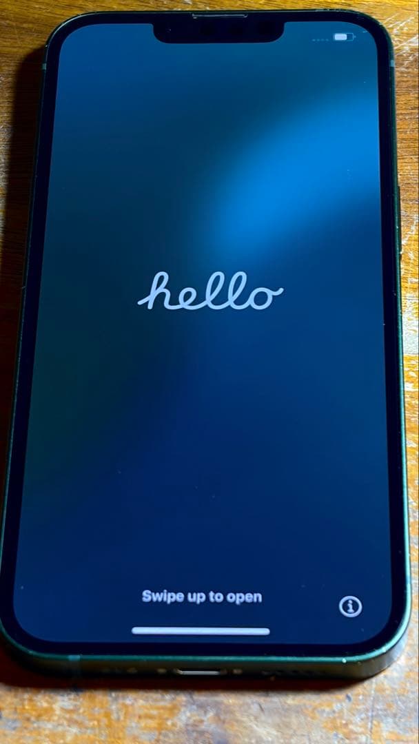 iPhone 13 グリーン 本体 128GB SIMフリー 【外箱付き】