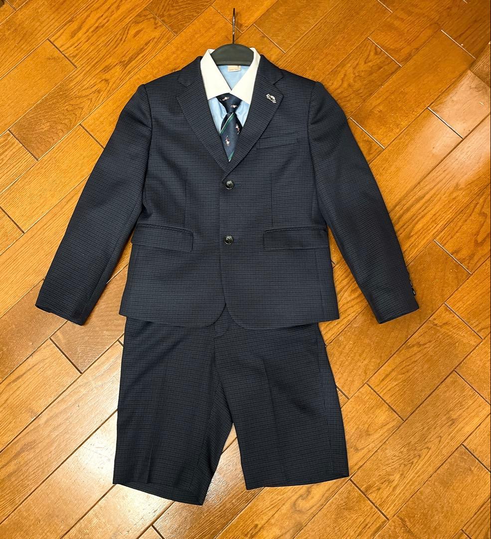 ❤️petit main プティマイン フォーマルスーツ 130cm 卒園式入学式