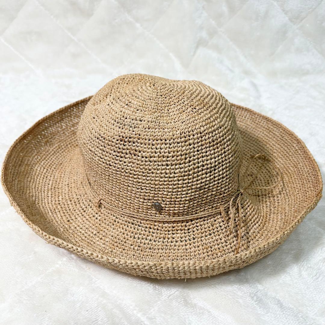 ✨美品✨ヘレンカミンスキー　プロバンス12 ストローハット　麦わら帽子　ラフィア