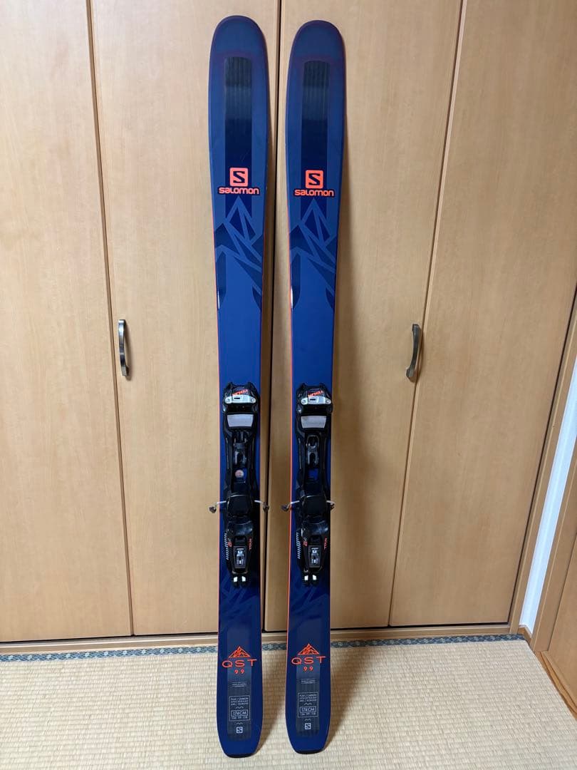 サロモン　ファット　ツアー　QST99 174cm　マーカー F12 TOUR