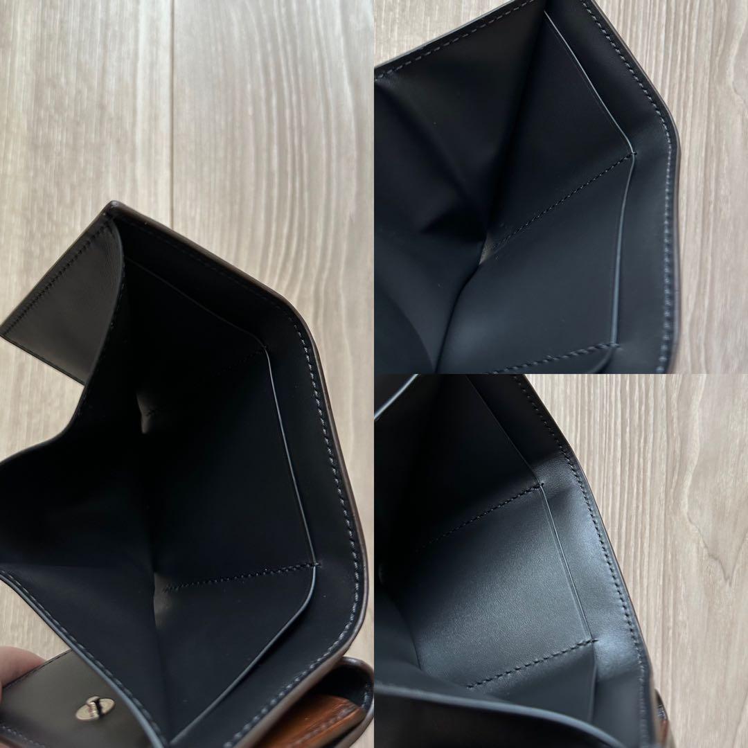 特注15万 ベルルッティ アカジュー レザー 財布 ゴールデンパティーヌ 限定品