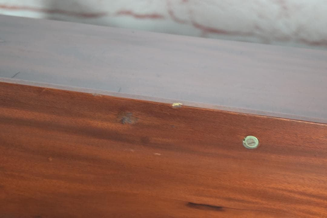 イギリス製 ライティングデスク 高級マホガニー材 チッペンデール