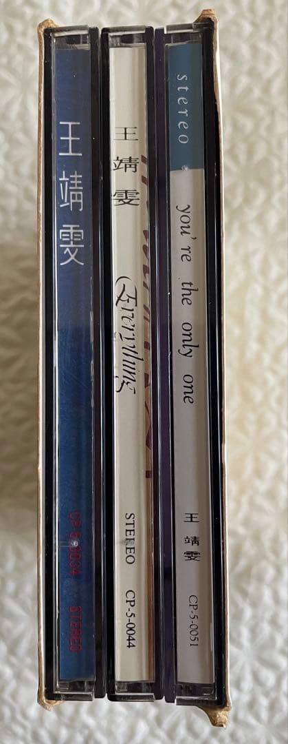 王菲Faye Wong(王靖雯) / Recall-粵語專輯3CD初期三部作