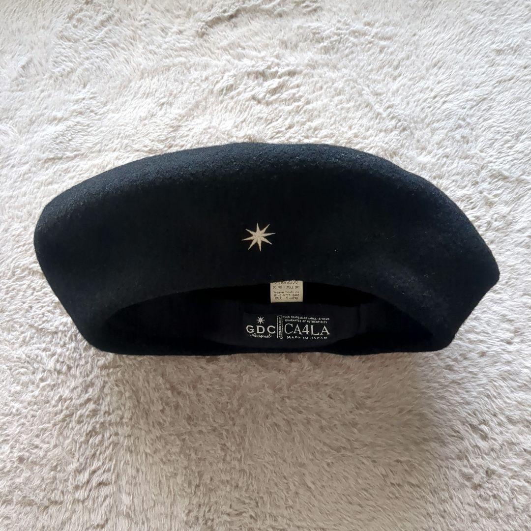 GDC×C4ALA 星ビッグベレー帽