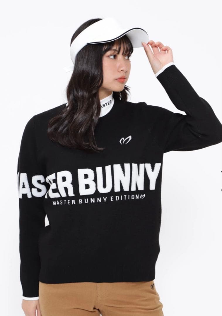 【新品】MASTER BUNNY EDITION クルーネックニットプルオーバー