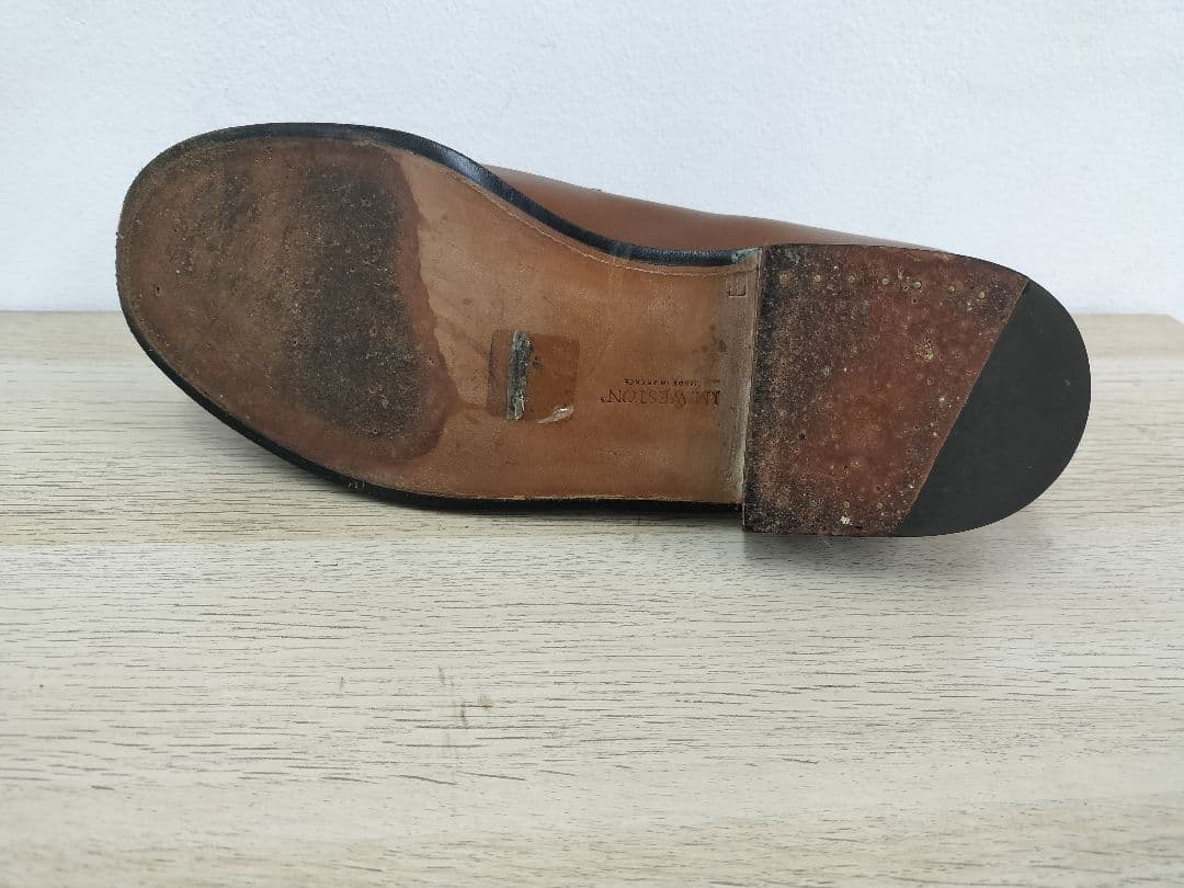 [J.M. WESTON]ライトタンレザー ローファー6E（25〜25.5cm）