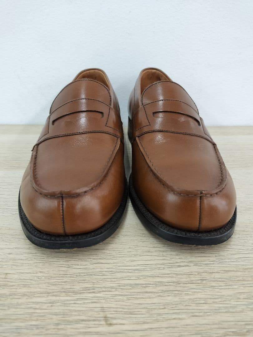 [J.M. WESTON]ライトタンレザー ローファー6E（25〜25.5cm）