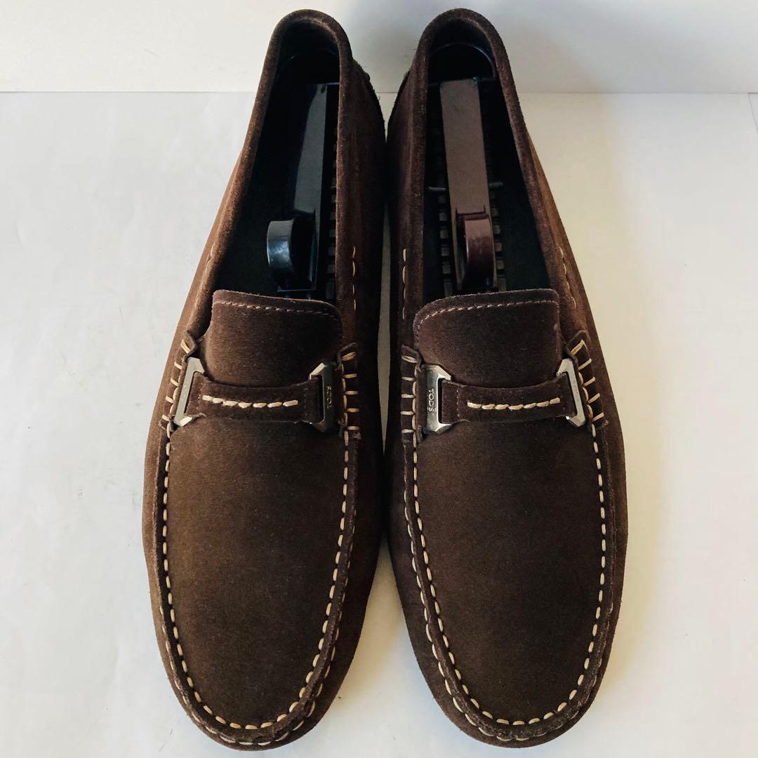 TOD'S トッズ 濃茶 ビットローファー 26.5cm 除菌・消臭済み