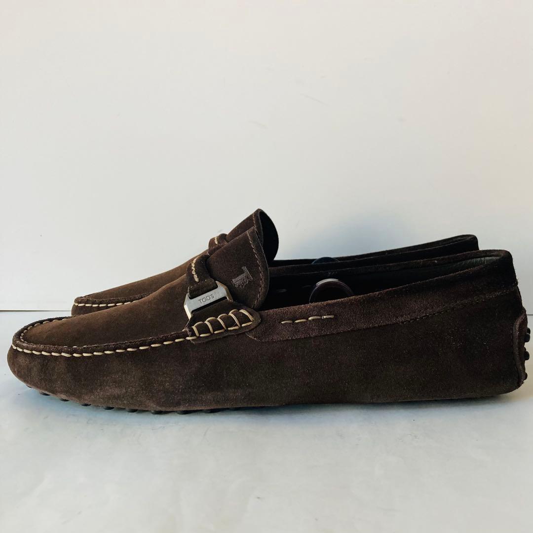 TOD'S トッズ 濃茶 ビットローファー 26.5cm 除菌・消臭済み