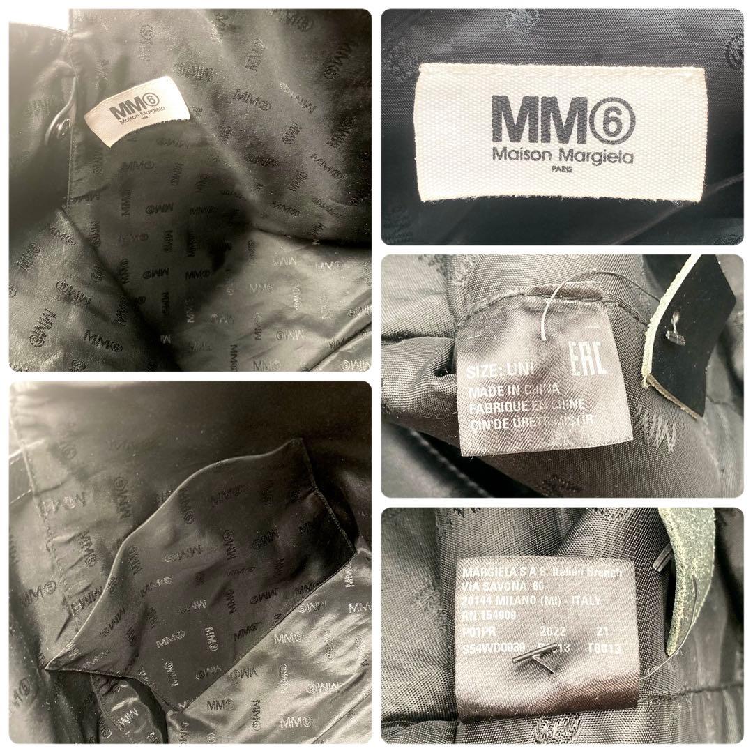 low✨ MM6メゾンマルジェラ ジャパニーズ クラシック バッグ 黒