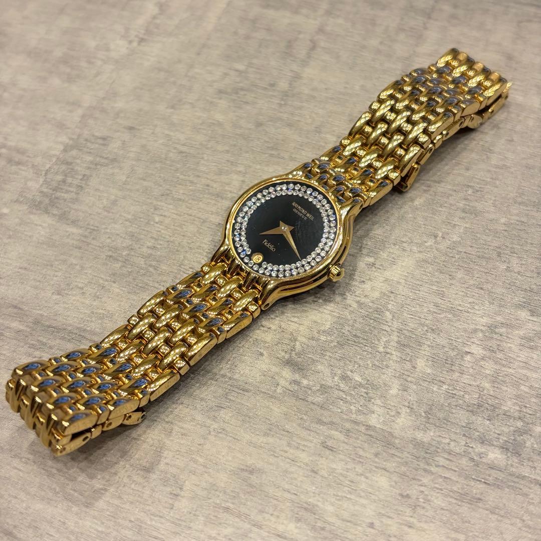 レイモンドウェイル フィデリオ ゴールド レディース 腕時計 クォーツ 美品