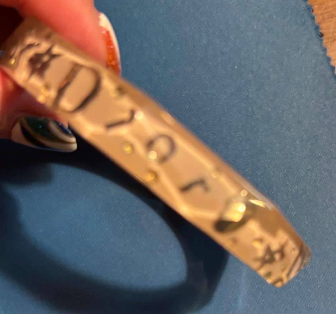 DIOR ディオール　激レア　ヴィンテージバングル