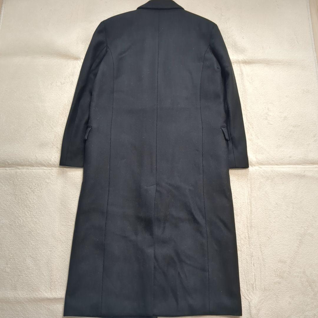 ZARA マンテコ ダブル チェスターコート ブラック 大きいサイズ マキシ丈