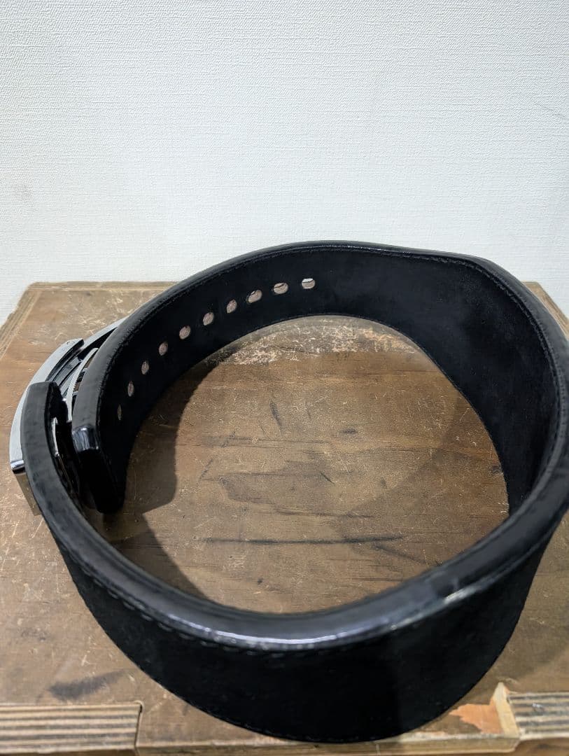 ONI 鬼 レバーアクション ボディビルベルト NX バックル付き／Sサイズ