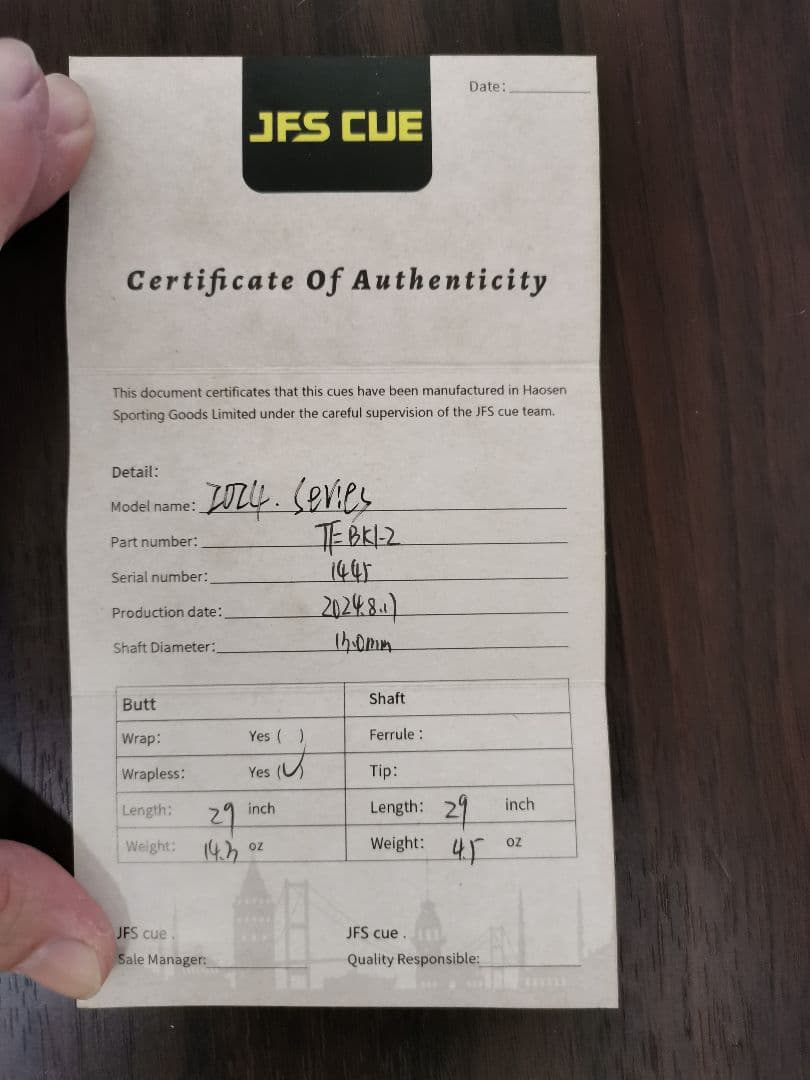 ビリヤードブレイク＆ジャンプキュー JFlowers