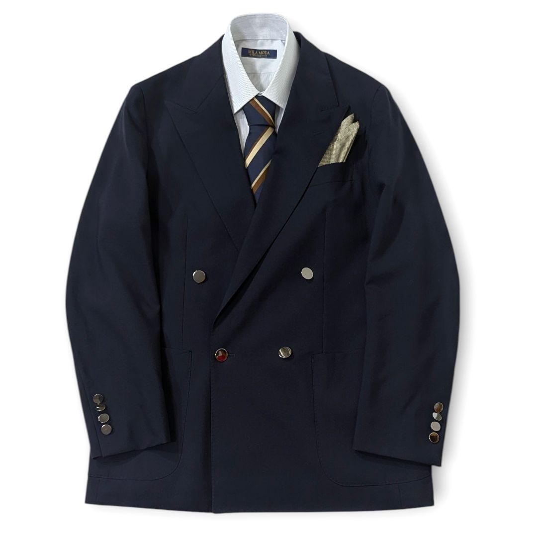 超高級約5.4万★極美品ユナイテッドアローズ　ダブル4B　テーラードジャケット