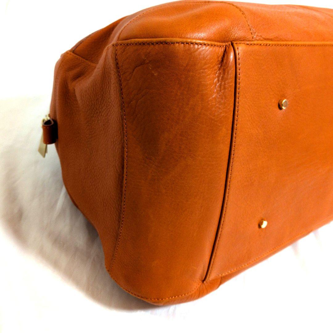 【未使用級✦69300円】aniary／アニアリ シュリンクレザーボストンバッグ