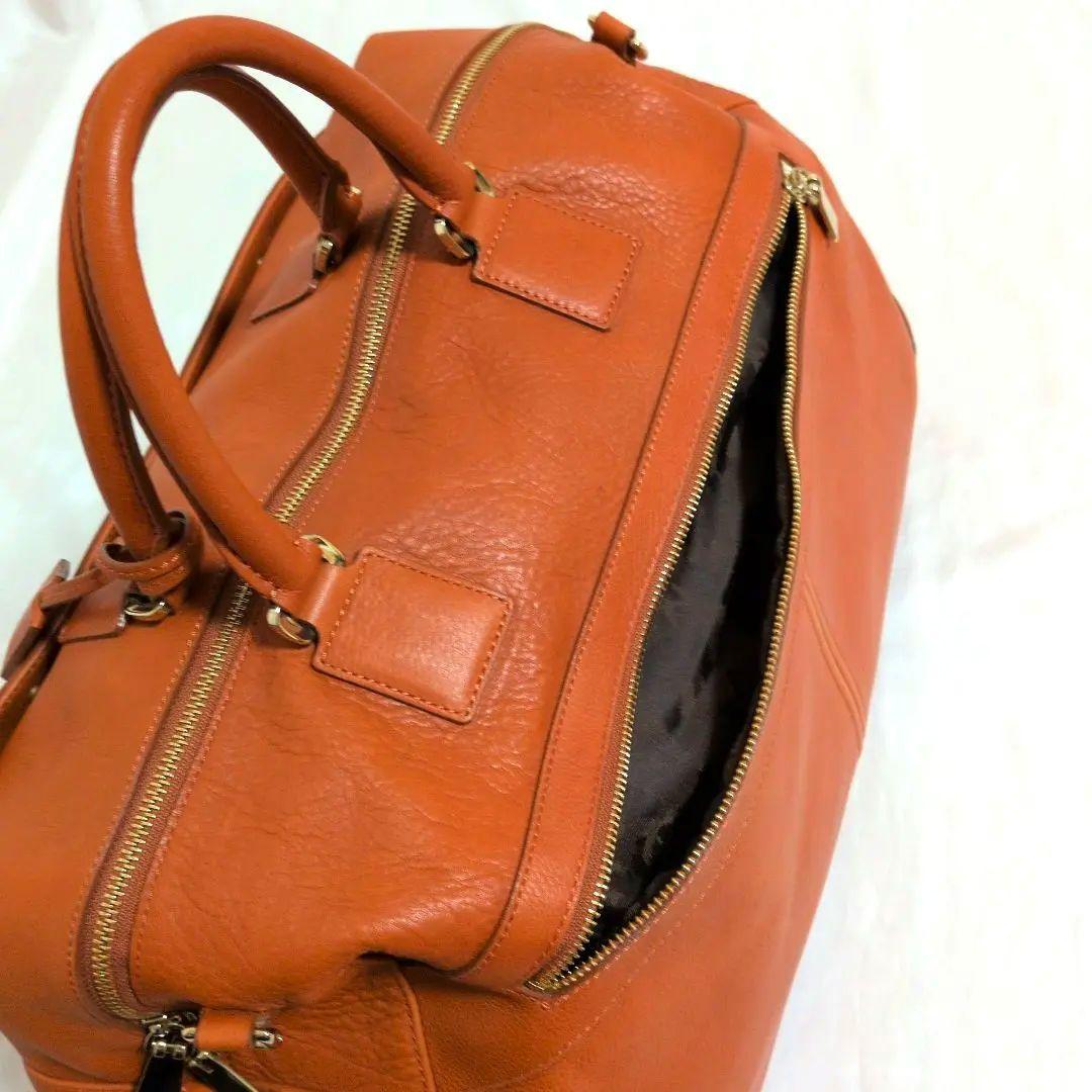 【未使用級✦69300円】aniary／アニアリ シュリンクレザーボストンバッグ