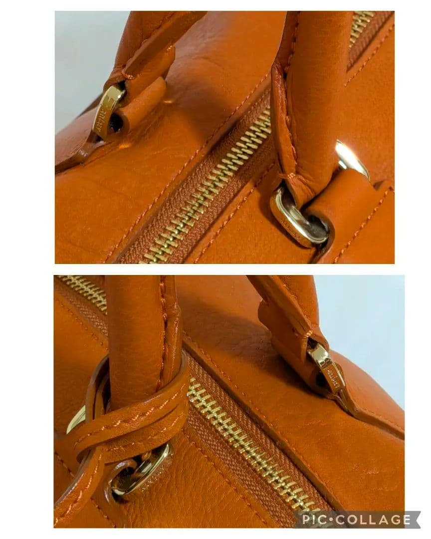 【未使用級✦69300円】aniary／アニアリ シュリンクレザーボストンバッグ