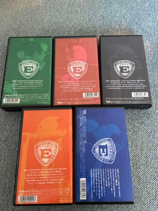 矢沢永吉　ビデオ7本セット