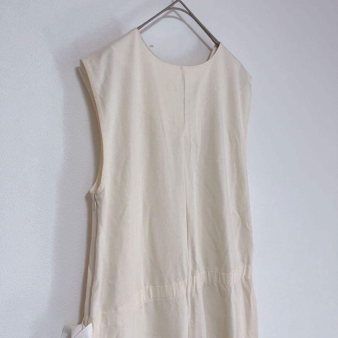 タグ付き未使用 pristine オールインワン オーガニックコットン M