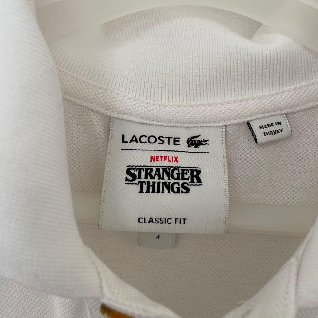 LACOSTE STRANGER THINGS ポロシャツ サイズ4