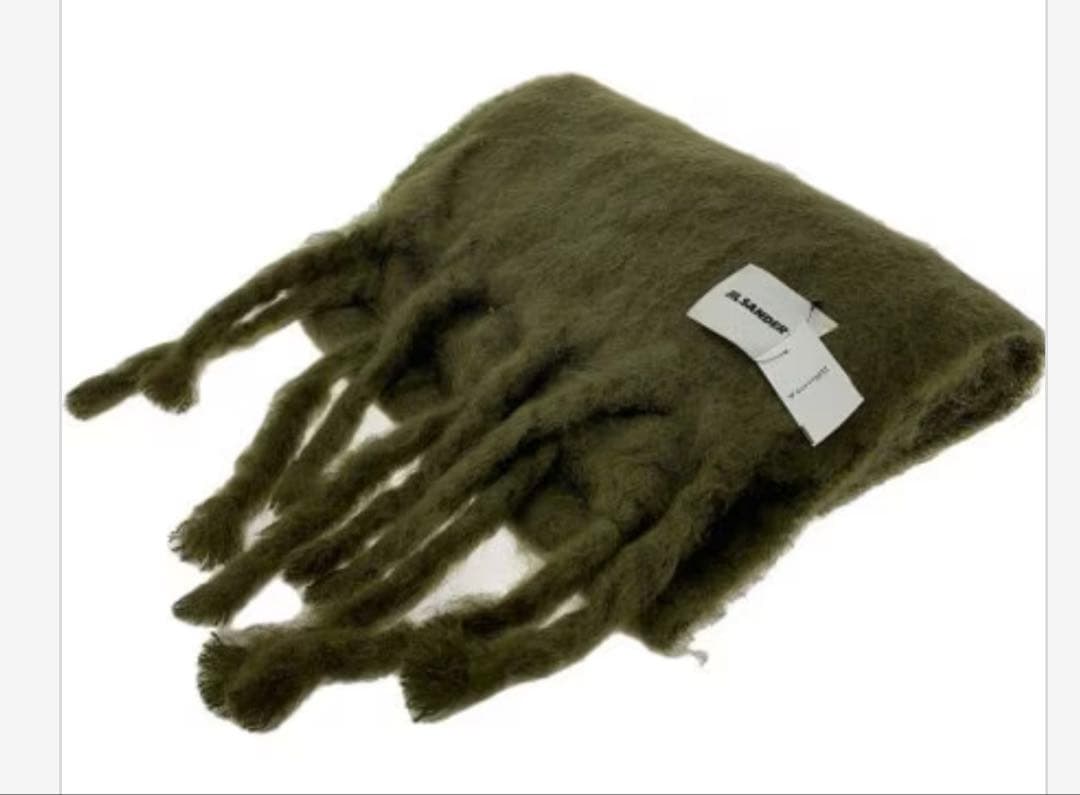 Jil Sander 正規品ジルサンダー　マフラーモヘアニット