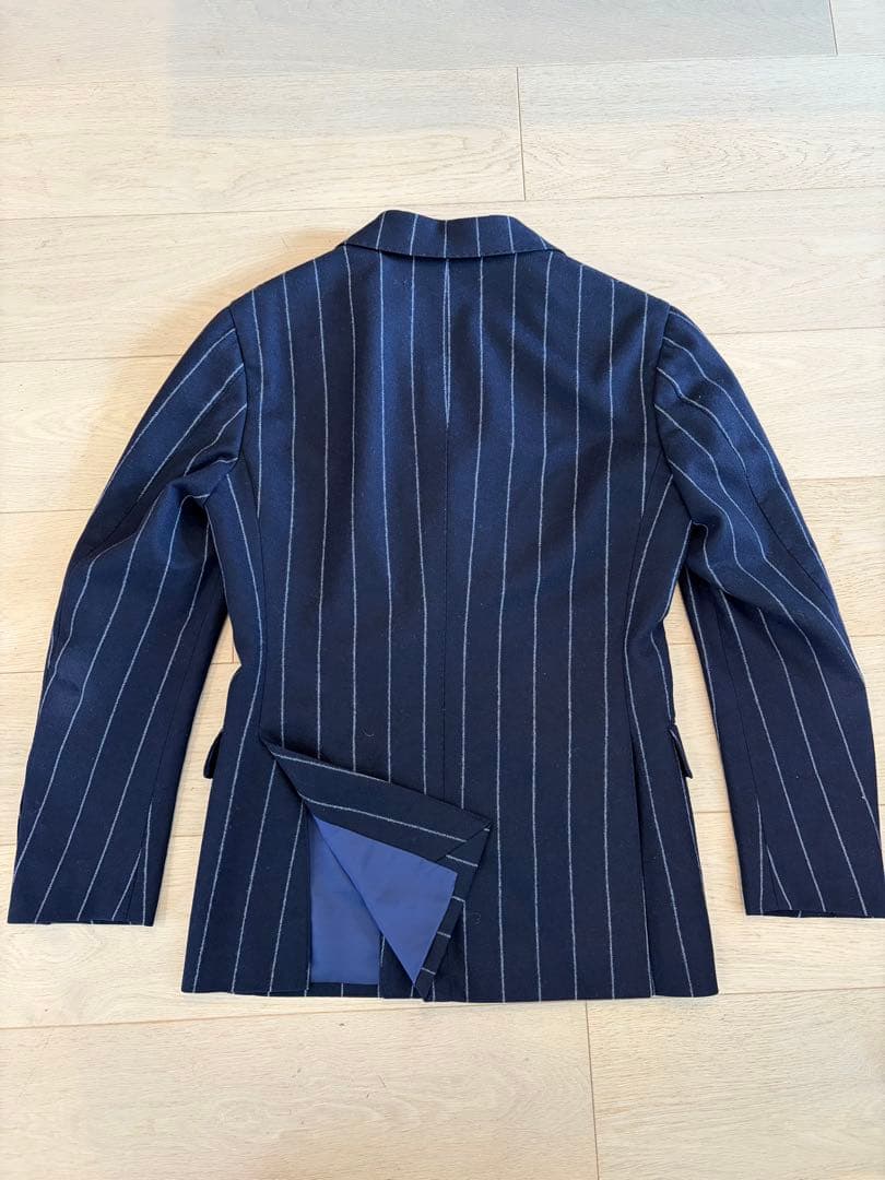 Beams Brillsピンストライプダブルスーツ