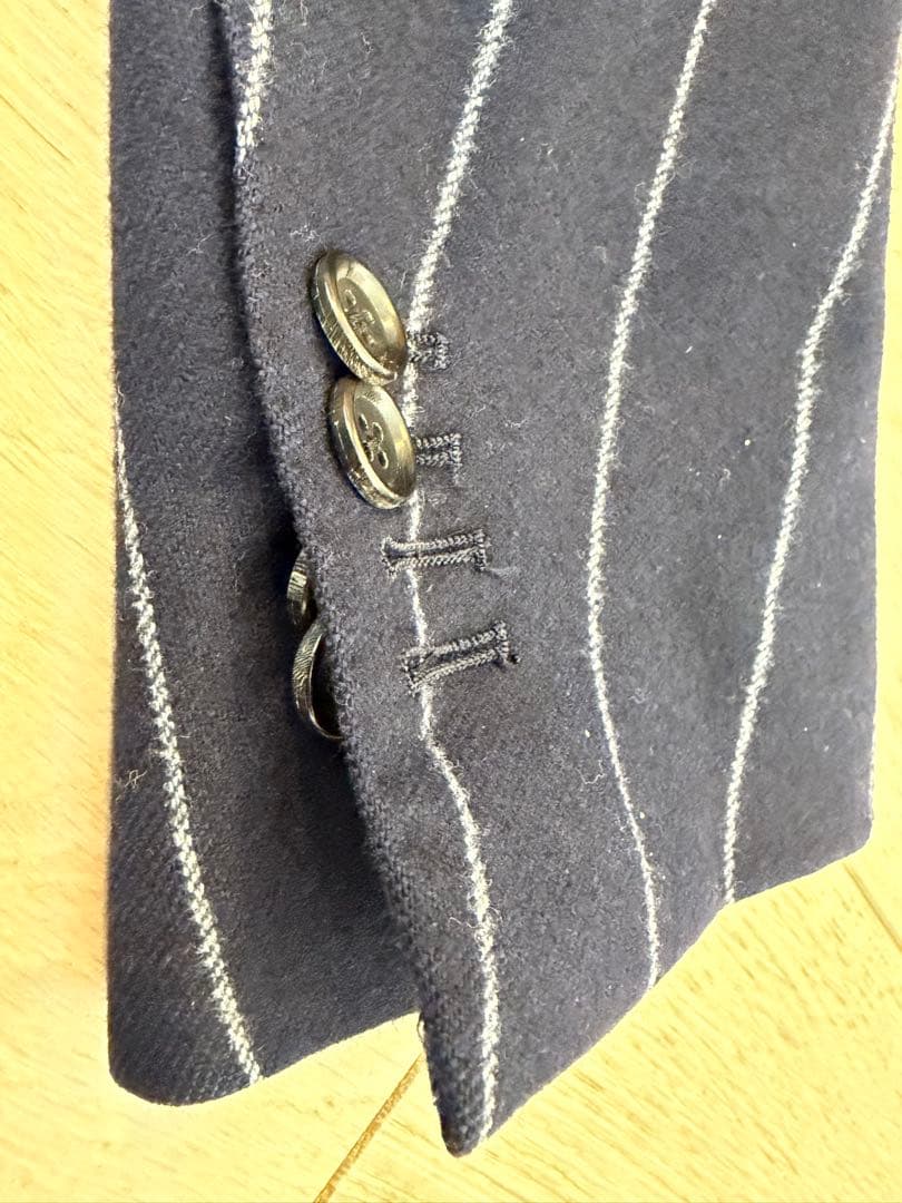 Beams Brillsピンストライプダブルスーツ