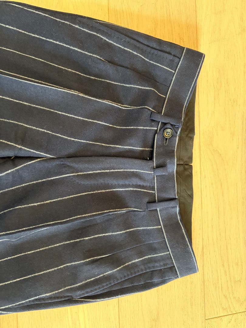 Beams Brillsピンストライプダブルスーツ