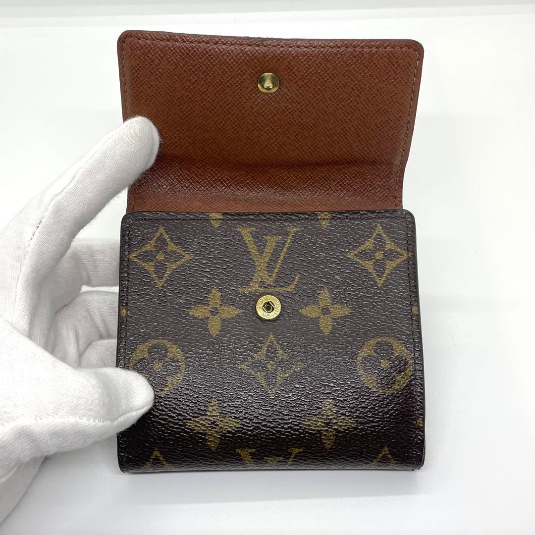 ルイヴィトン モノグラム ポルトモネ ビエ カルトクレディ Wホック 財布