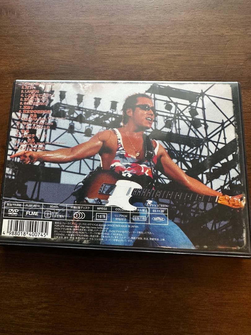 長渕剛DVD ４枚セット