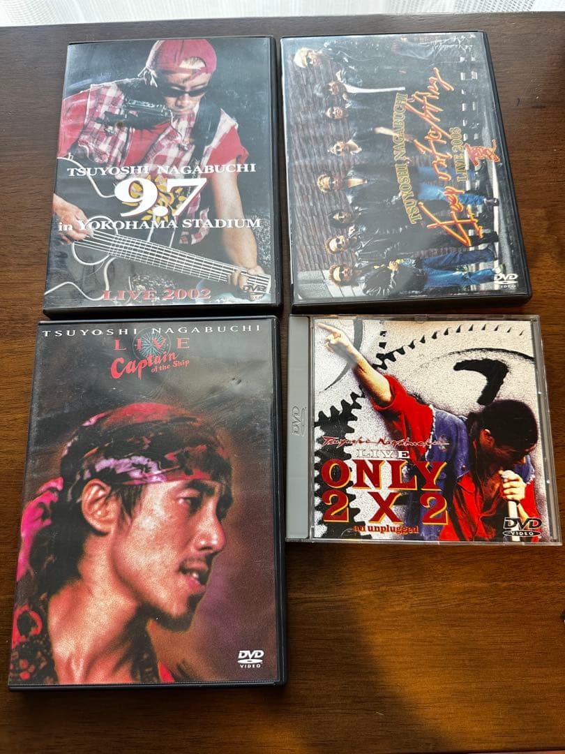 長渕剛DVD ４枚セット