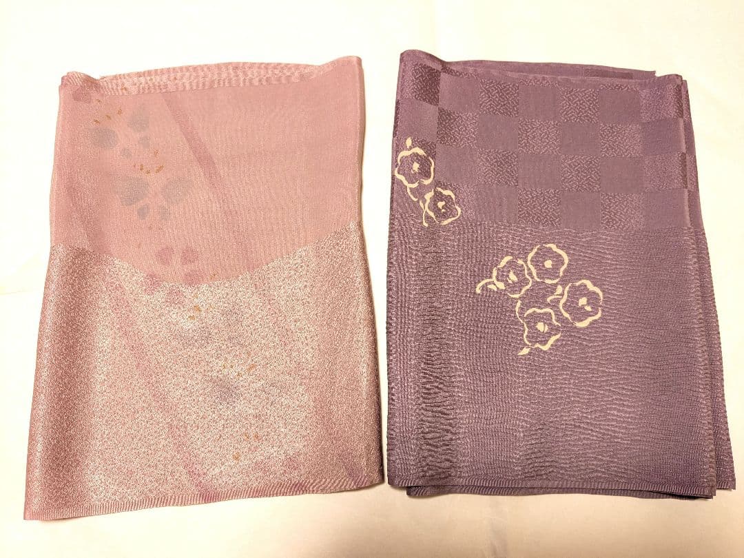 t*4様 正絹 江戸紅型名古屋帯と大島紬着物、長襦袢、帯締め帯揚げセット