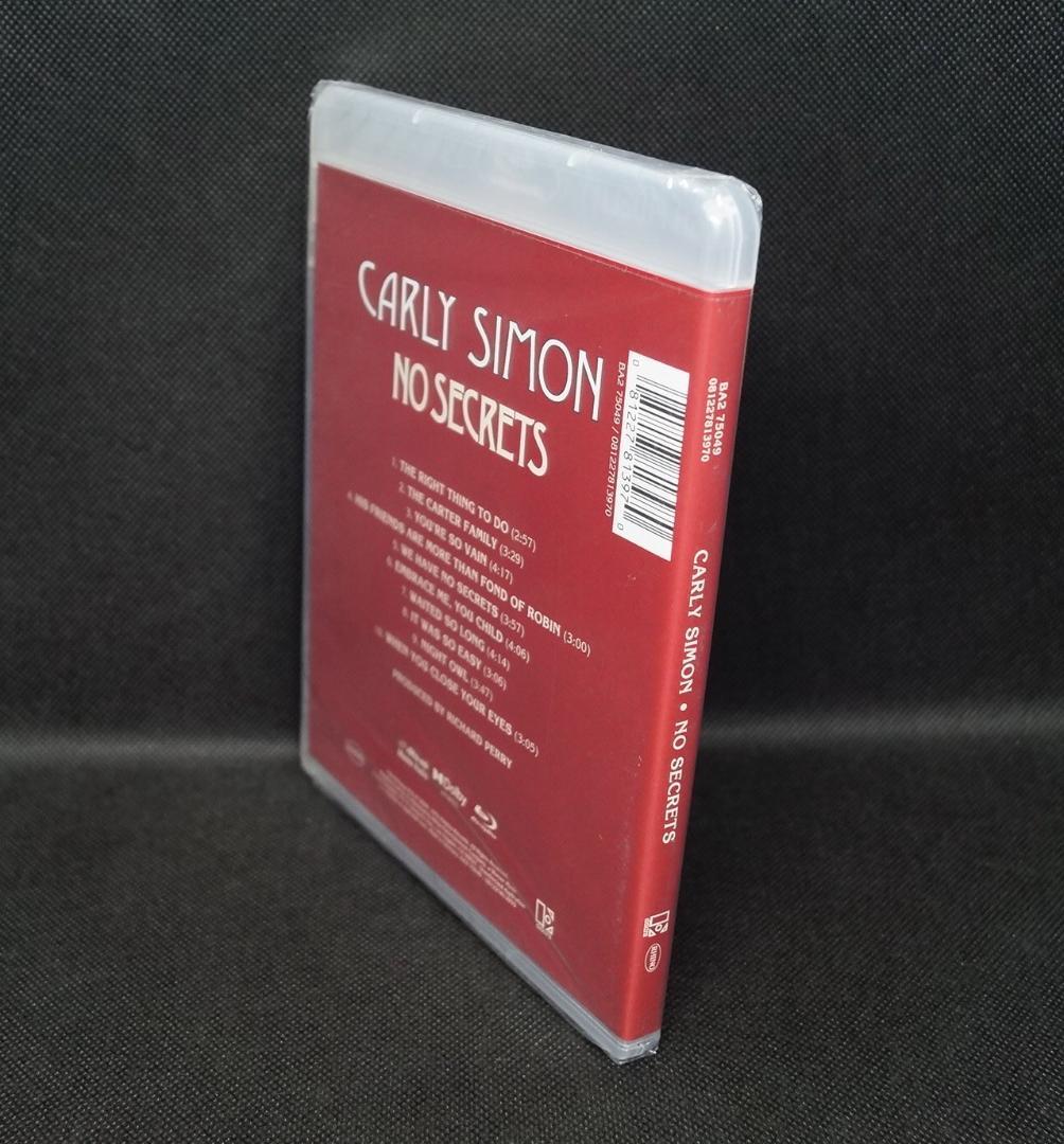 【未開封Blu-ray Audio】カーリー・サイモン「ノー・シークレッツ」