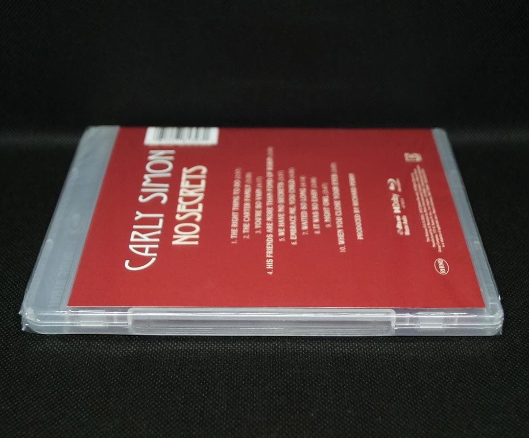【未開封Blu-ray Audio】カーリー・サイモン「ノー・シークレッツ」