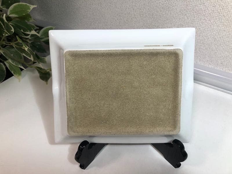 極美品☆HERMÈS　エルメス　スクエア灰皿　アッシュトレイ