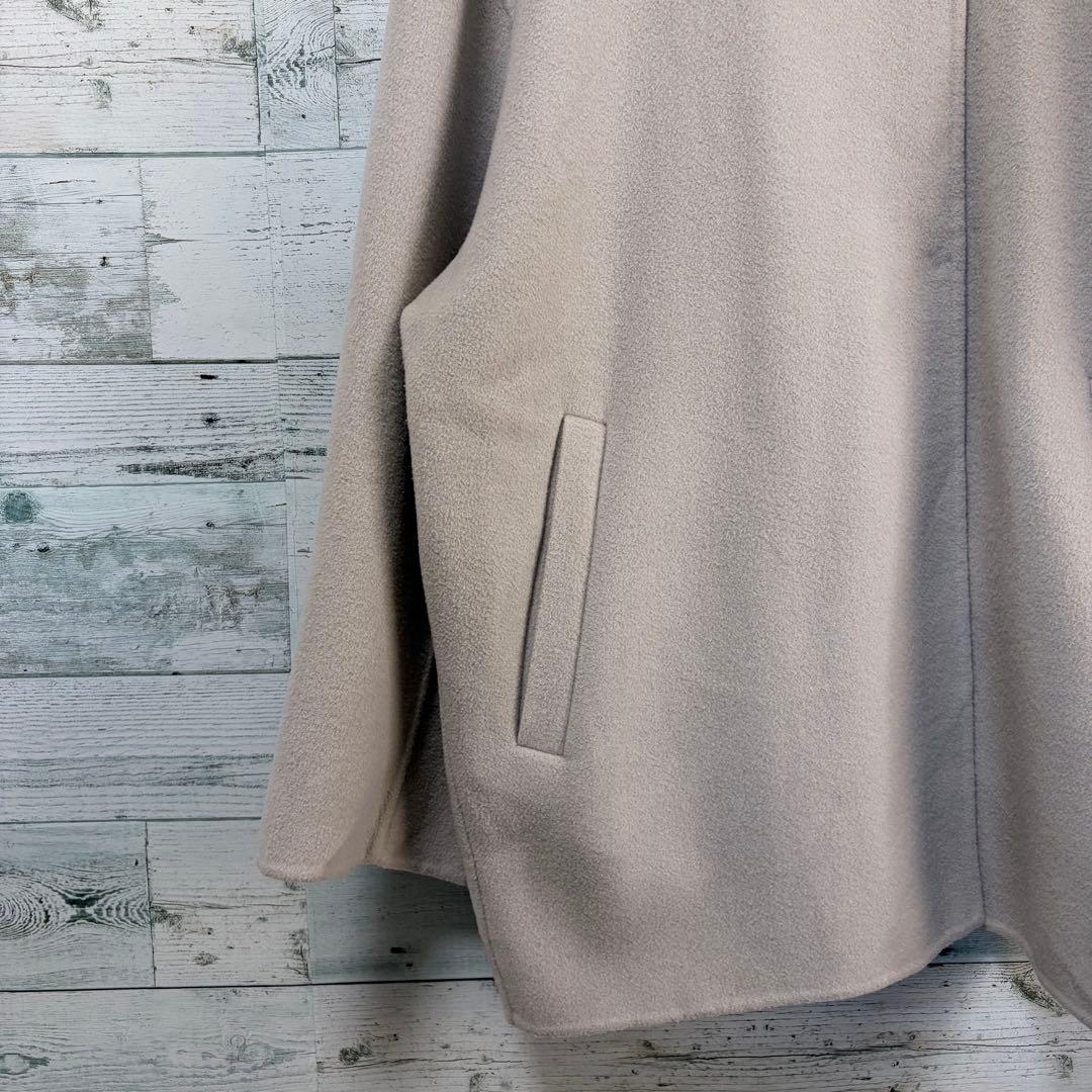 22年モデル　スローブイエナ　HAMILTONダブルフェイスウールショートコート