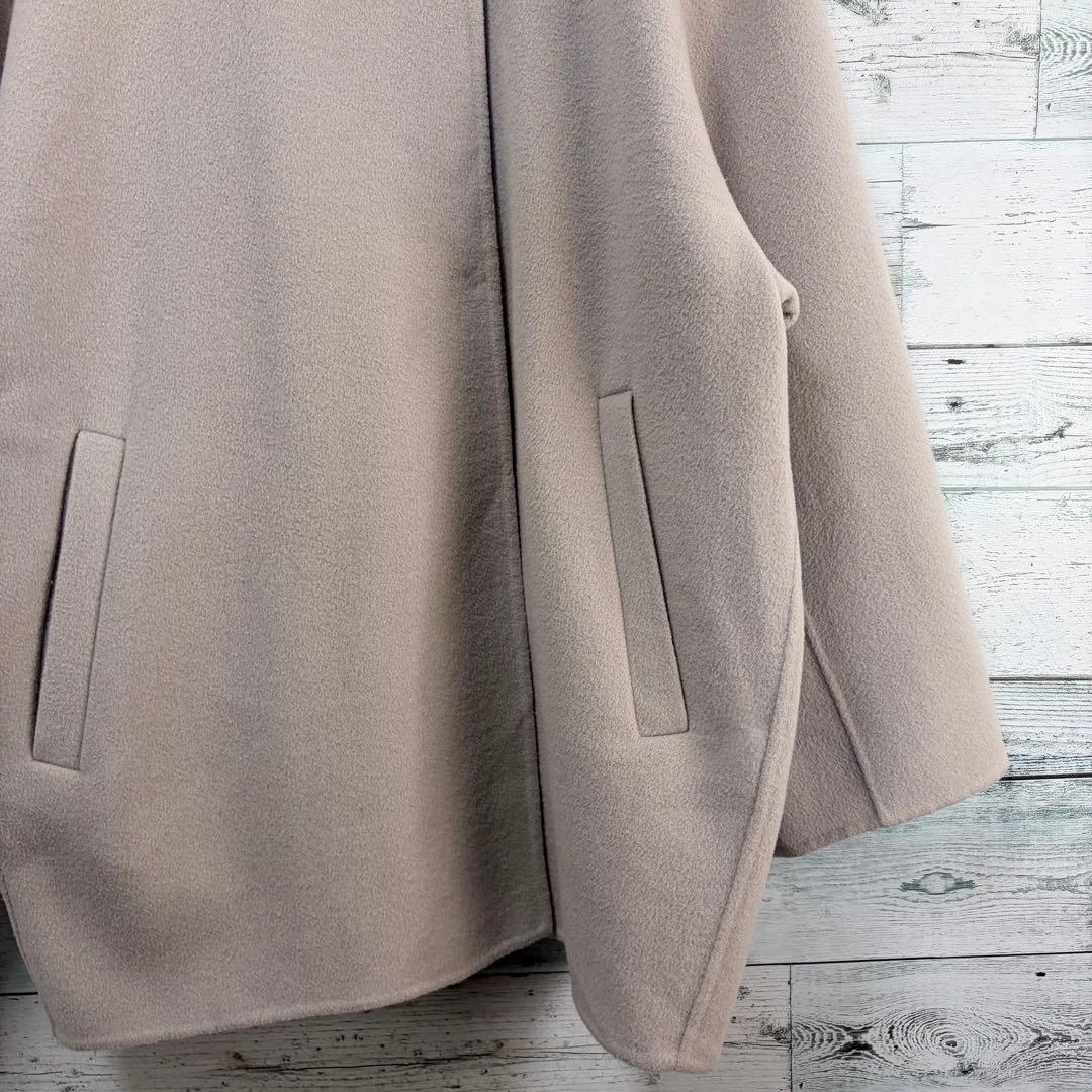 22年モデル　スローブイエナ　HAMILTONダブルフェイスウールショートコート