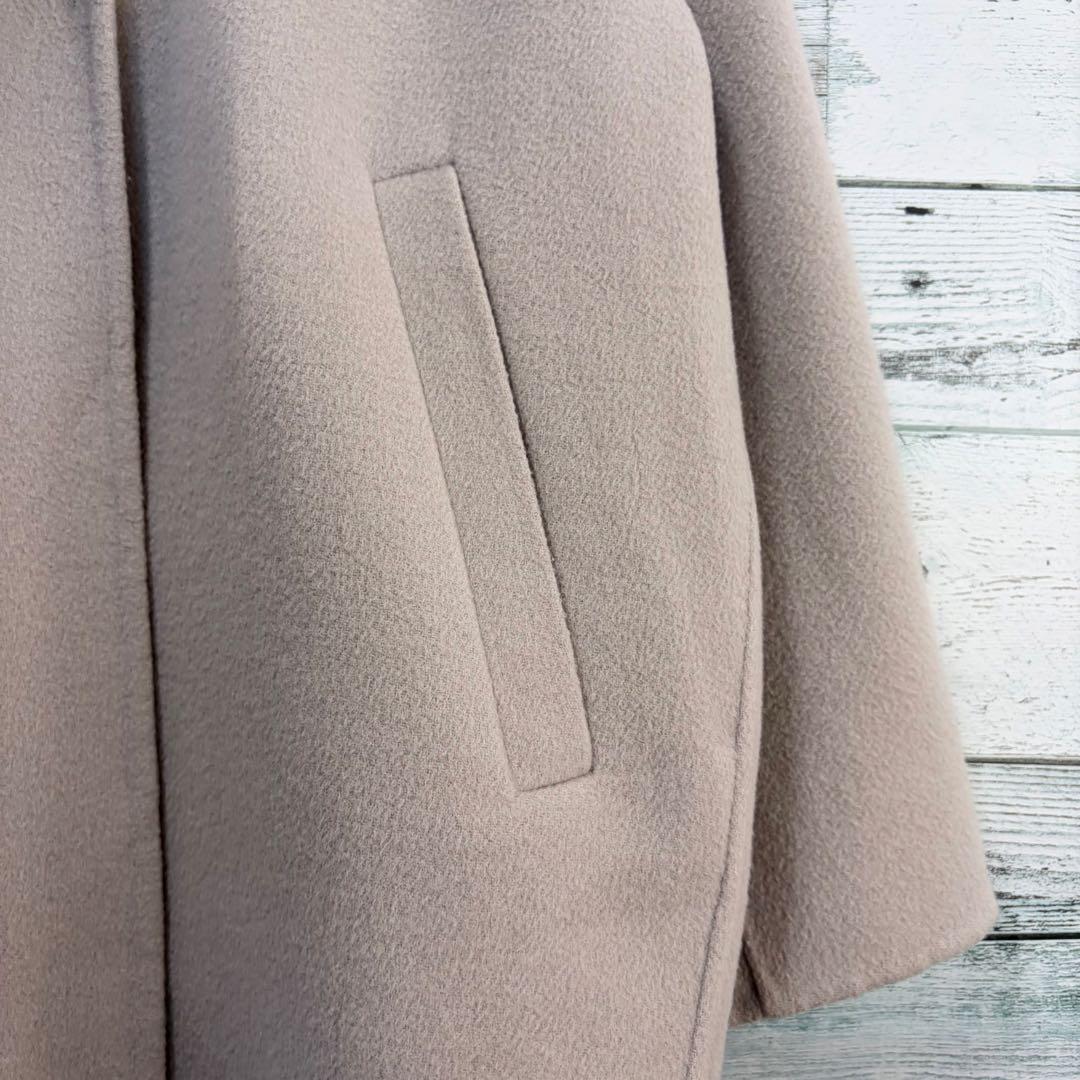 22年モデル　スローブイエナ　HAMILTONダブルフェイスウールショートコート