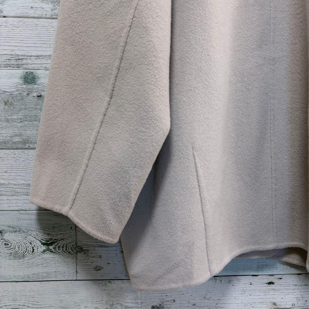 22年モデル　スローブイエナ　HAMILTONダブルフェイスウールショートコート