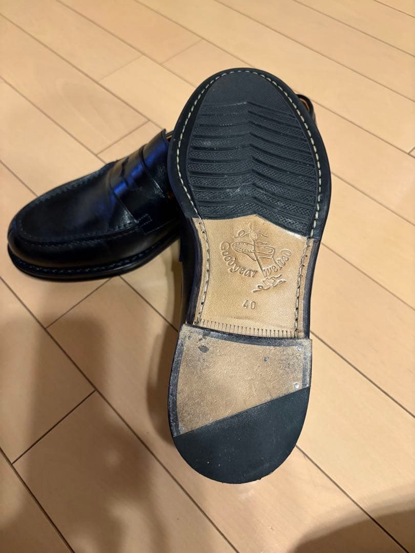 Jalan Sriwijaya ローファー 40 ブラック