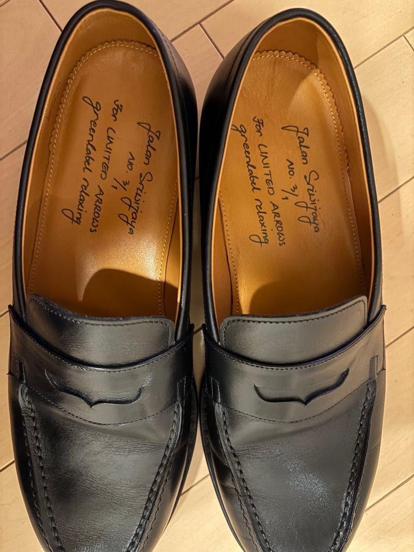 Jalan Sriwijaya ローファー 40 ブラック