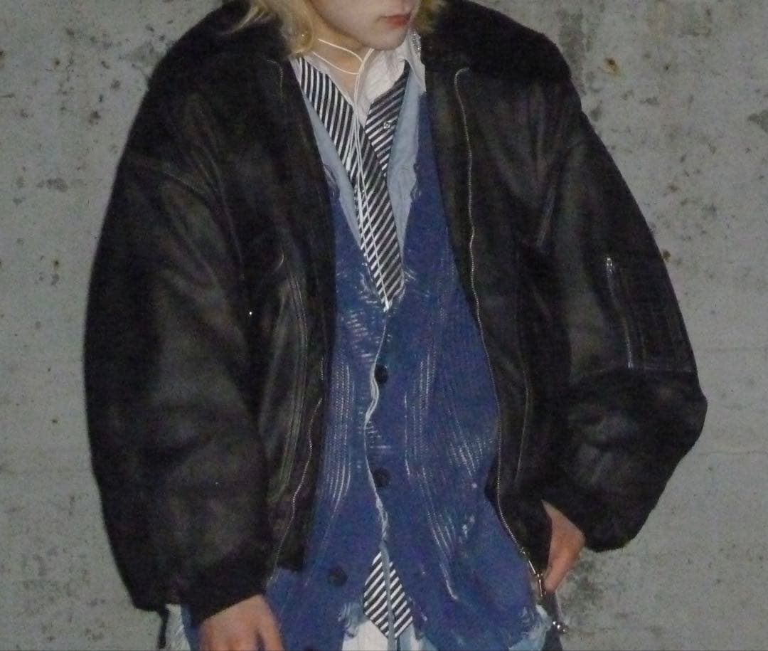 た*ん様 メゾンスペシャル　シープレザームートンプライムオーバーG-1フライトジ