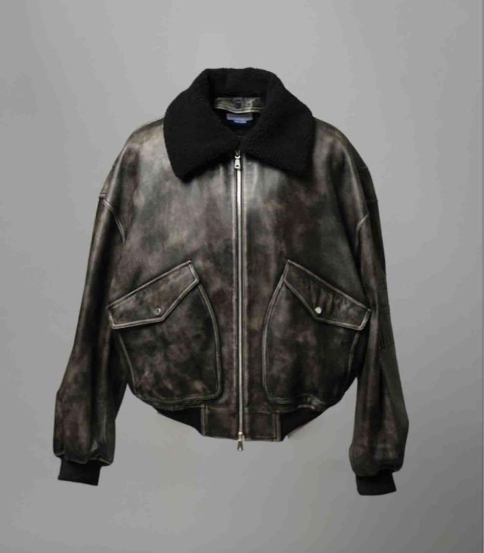 た*ん様 メゾンスペシャル　シープレザームートンプライムオーバーG-1フライトジ