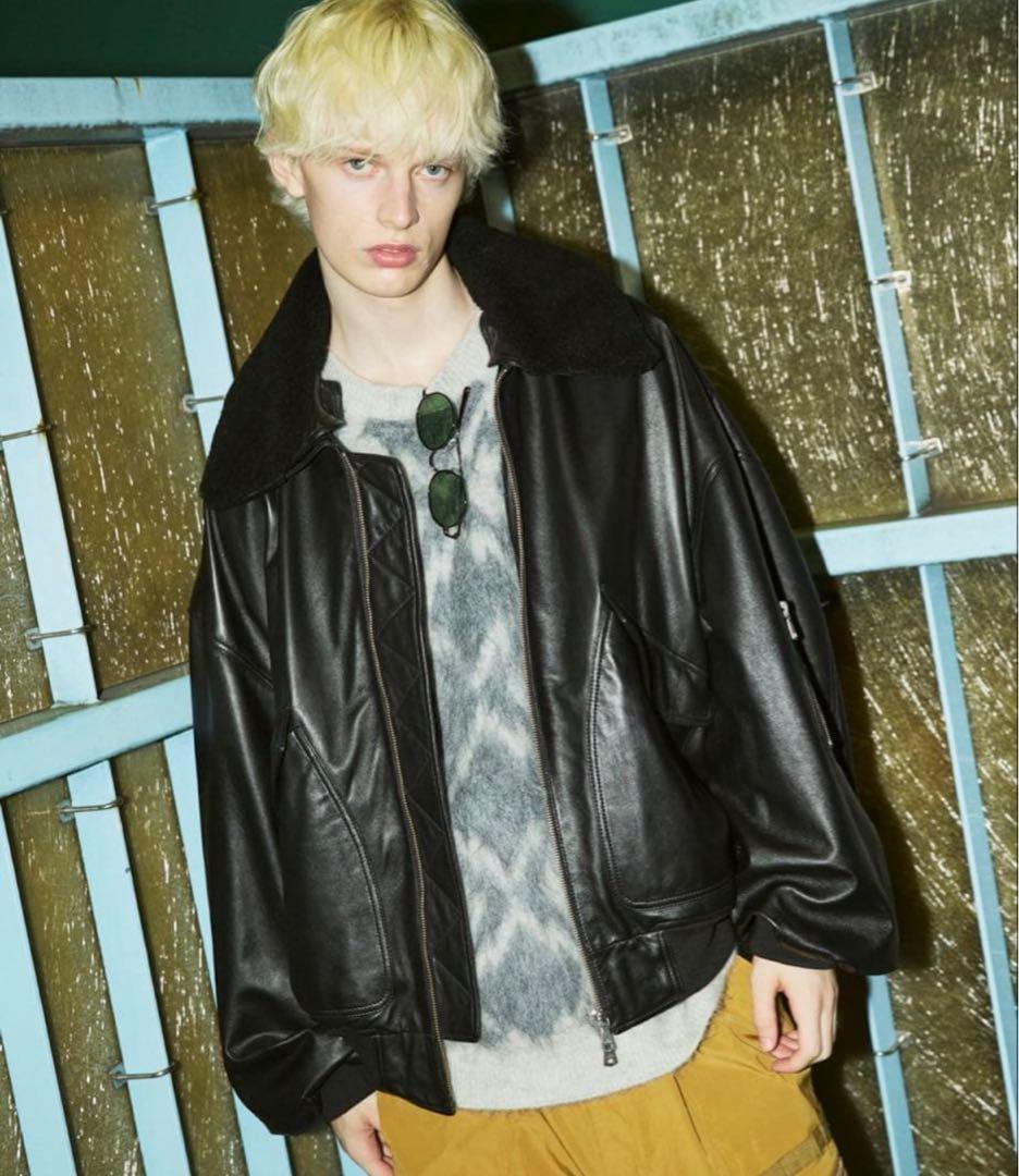 た*ん様 メゾンスペシャル　シープレザームートンプライムオーバーG-1フライトジ