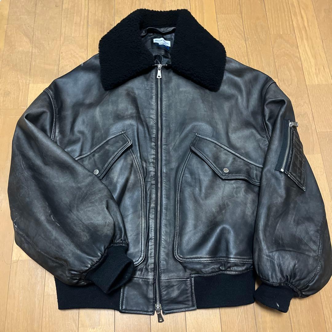 た*ん様 メゾンスペシャル　シープレザームートンプライムオーバーG-1フライトジ