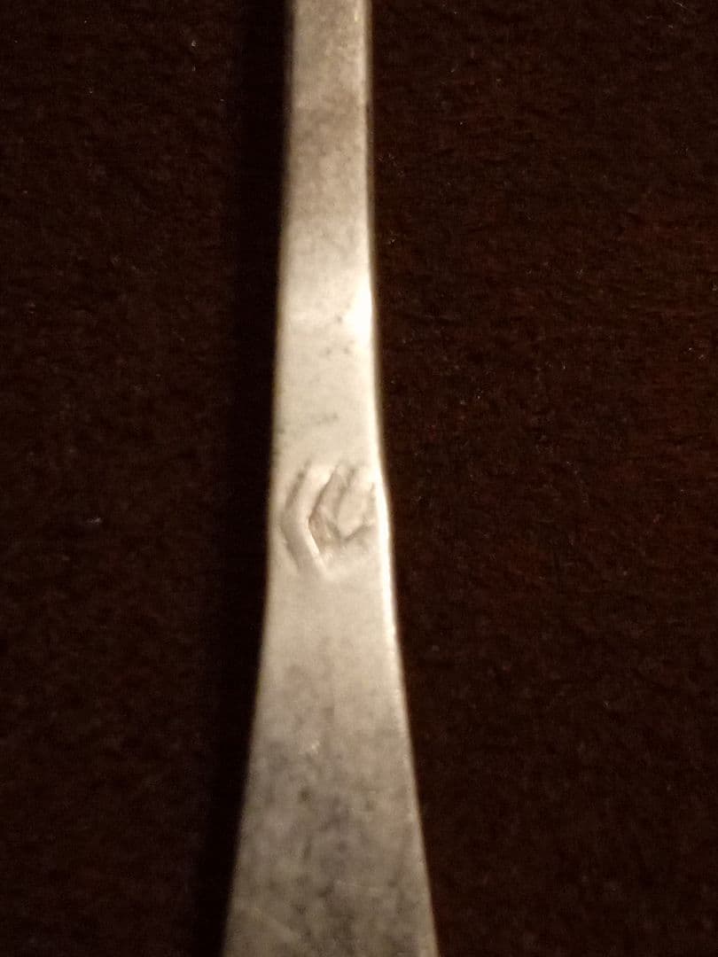 フランス シルバースプーン ２本組 アンティーク