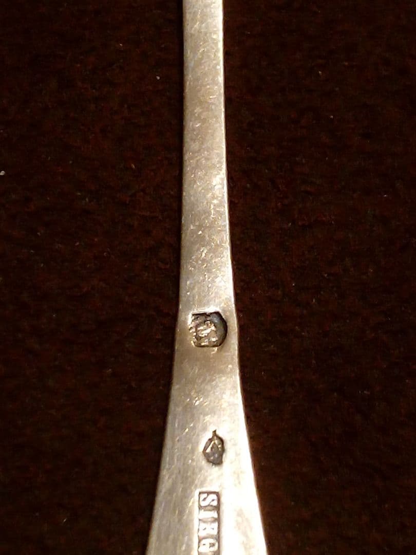 フランス シルバースプーン ２本組 アンティーク