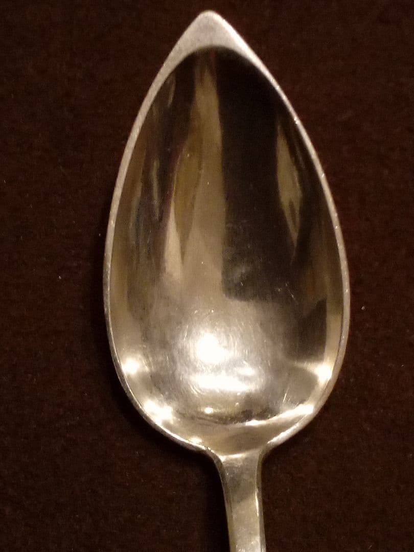 フランス シルバースプーン ２本組 アンティーク